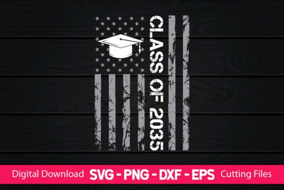 Download Class of 2035 American Flag - 2035 Collection
